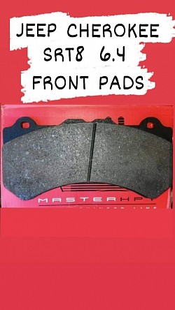 JEEP CHEROKEE SRT8 6.4 FRONT PADS