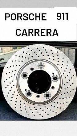 Porsche 911 Carrera 4S Drilled Discs