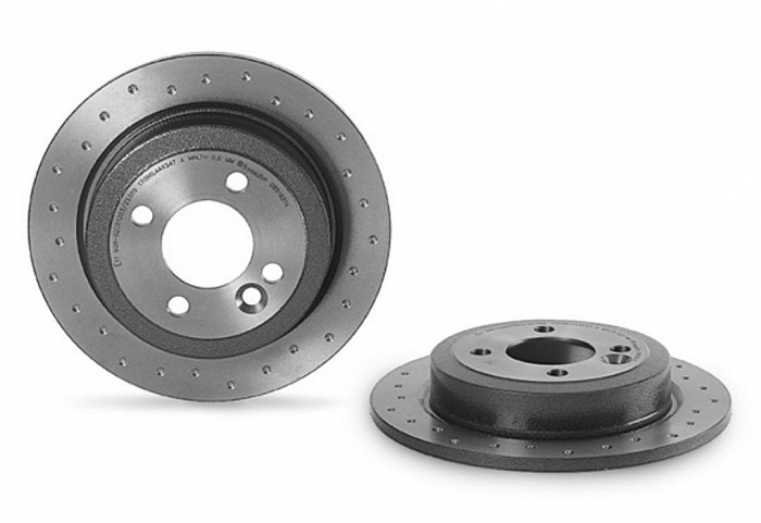 Brembo discs with Dimple holes